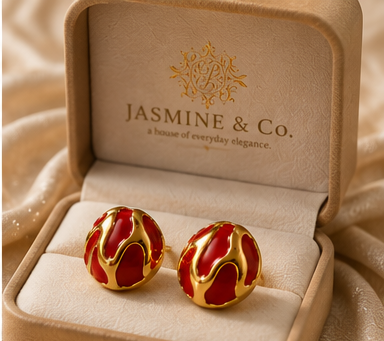 Anti-Tarnish Earrings Style 01 - Jasmine & Co. packaging