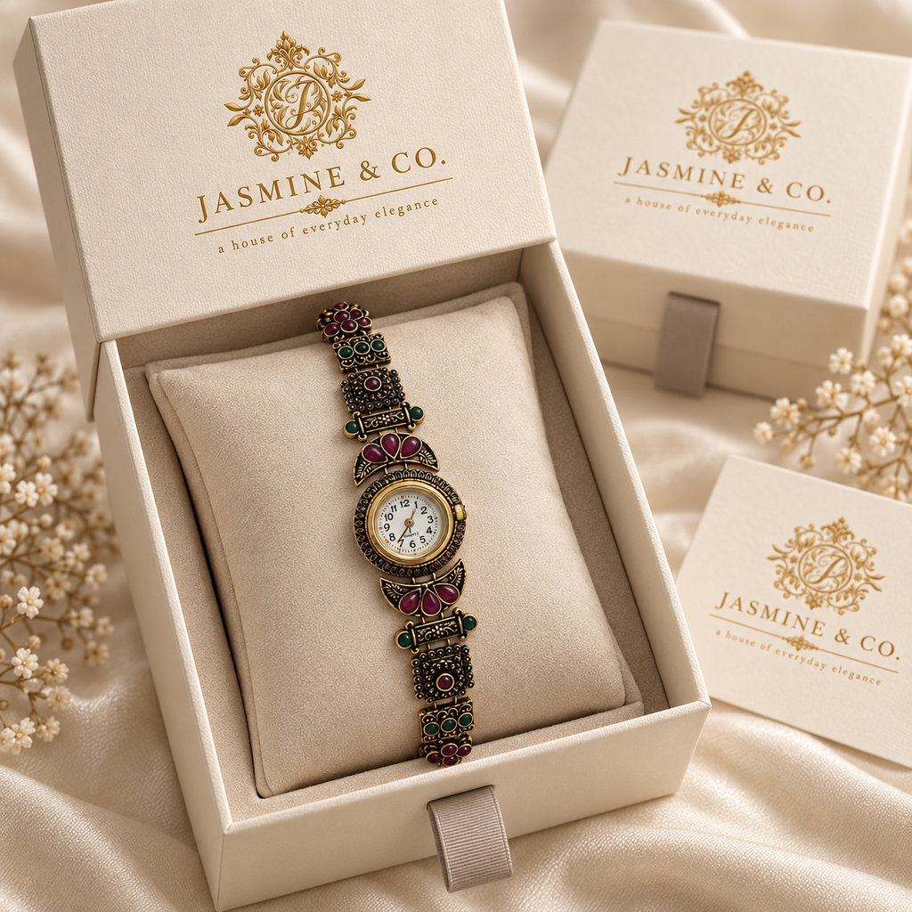 Heritage Watch 02 Jasmine & Co. packaging