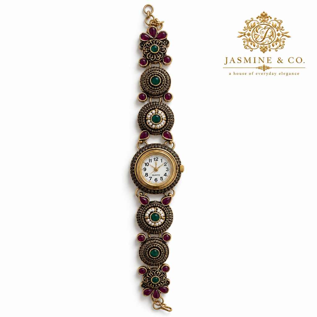 Jasmine & Co. Heritage Watch 07 studio product view