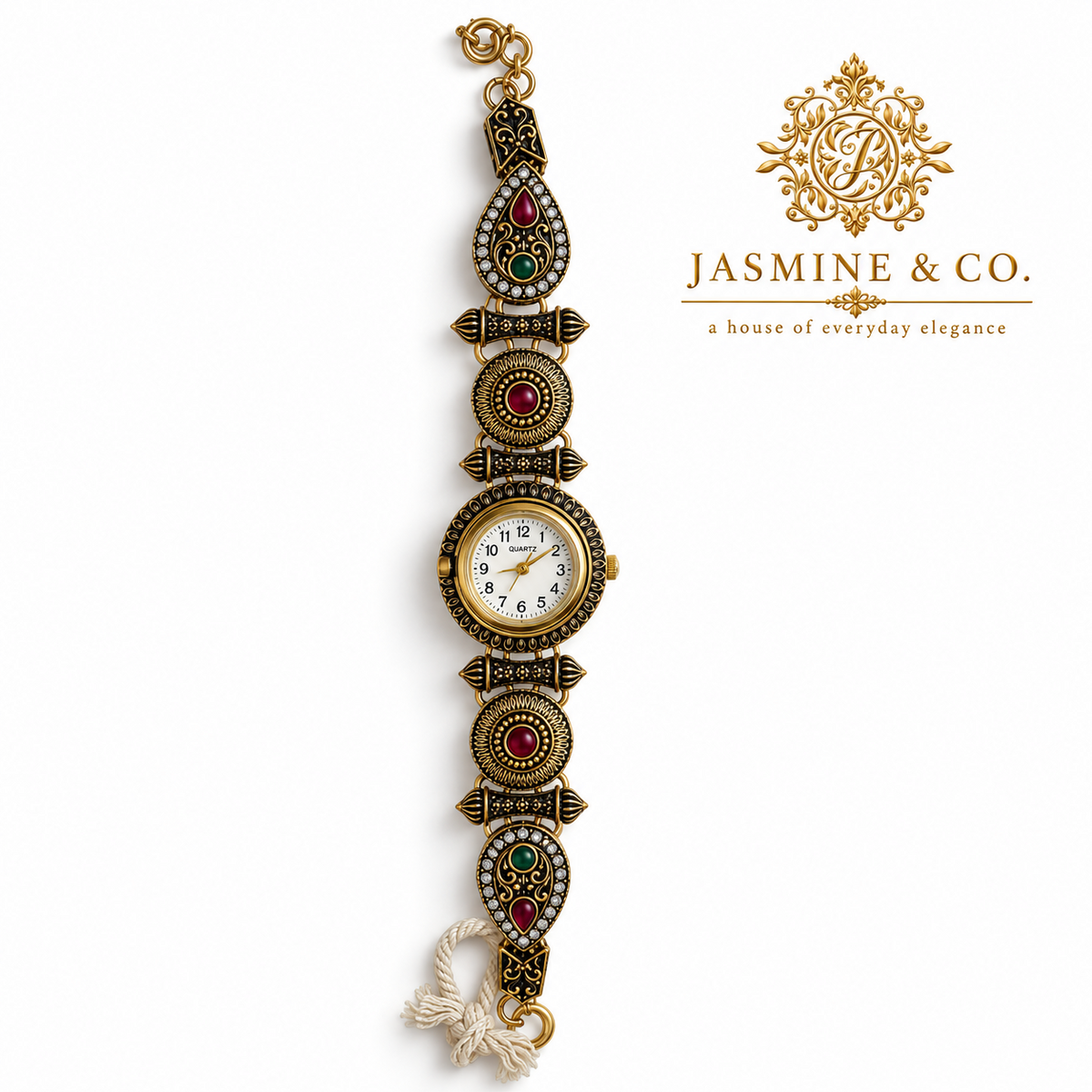Jasmine & Co. Heritage Watch 08 studio product view