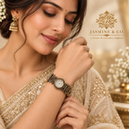 Jasmine & Co. Heritage Watch 08 worn on wrist