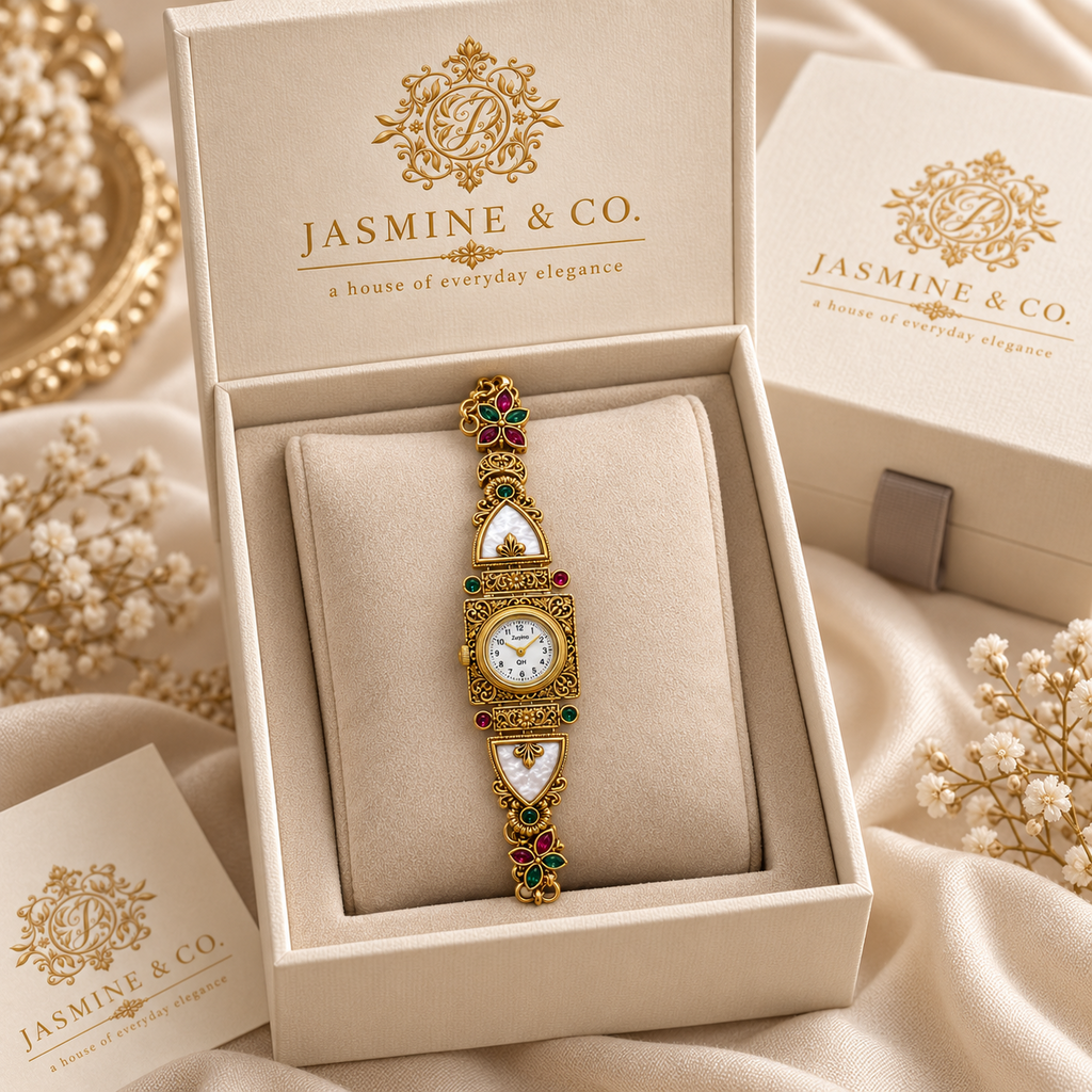 Jasmine & Co. Heritage Watch 13 gift box packaging