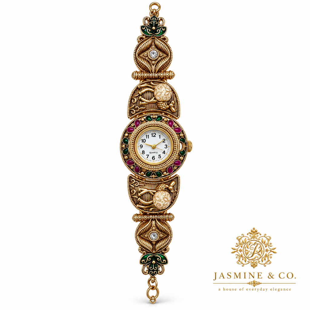 Jasmine & Co. Heritage Watch 17 studio product view
