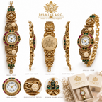 Jasmine & Co. Heritage Watch 17 multi-angle front and back views