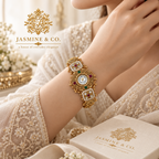 Jasmine & Co. Heritage Watch 19 worn on wrist
