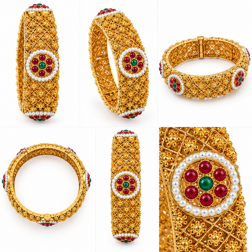 Gold Plated Indian Bangles-03 product characteristics image
