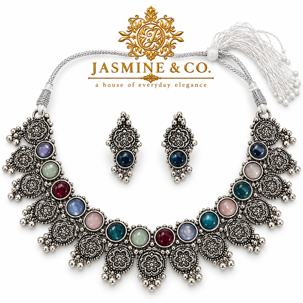 Jasmine & Co. necklace set 26090712 — studio hero