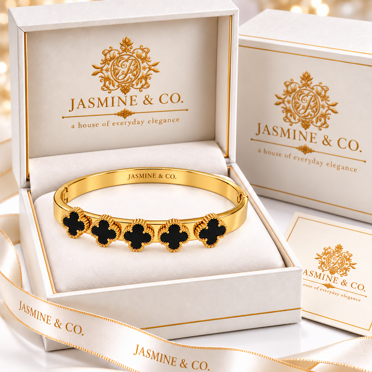 Jasmine & Co. bracelet in Jasmine & Co. branded gift packaging