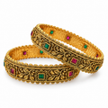 Gold-Plated Indian Bangles Style 11 - product view 1
